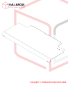 Upper Table Front (For TP-702RS, 5-6mm)