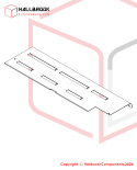 Upper Table Rear Ass'y (For TP-702P, 850W/1050W)