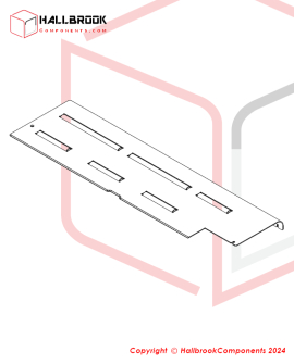 Upper Table Rear Ass'y (Stainless Steel Model)(For TP-702P, 850W/1050W)