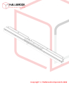 Press Bar Absorber Ass'y (For 650W)