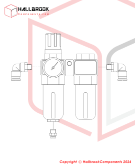 Air F.R.L. Combination (Filter/Regulator/Lubricator)