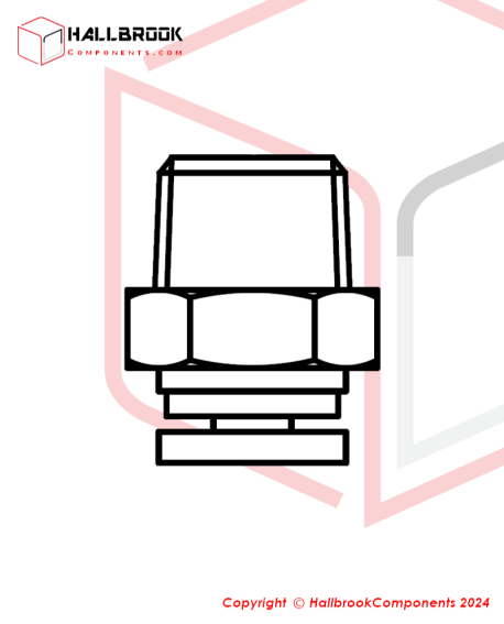 Tube Fitting-Straight, φ10-1/4"