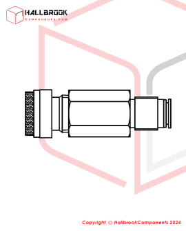 Brass Silencer, 1/4"
