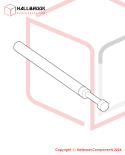 Rocker arm shaft