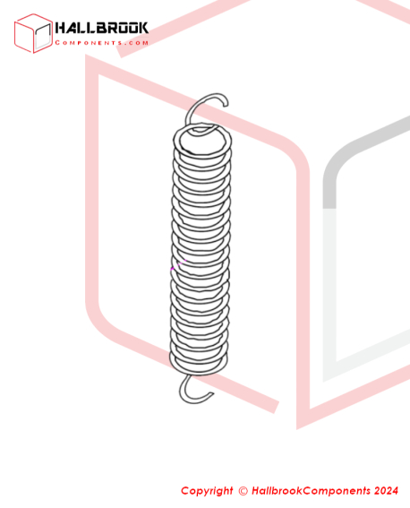 Long extension spring φ1.0*φ10.8*22