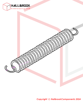 Skateboard extension spring