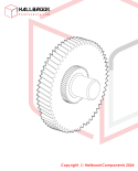 Transition gear wheel