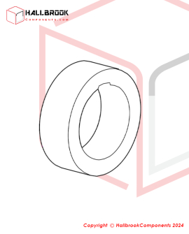 Cushion ring φ17*29*8