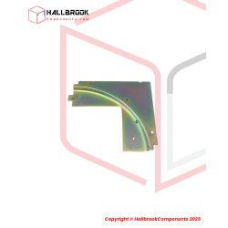 T6-2-21360S Back Guide Plate, Corner Upper (Stainless Steel Model)