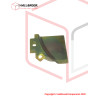 T6-2-21370S Back Guide Plate, LH Lower (Stainless Steel Model)