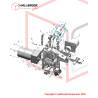 Bottom sliding plate unit