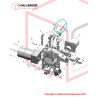 Top sliding plate unit