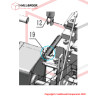 Steel wire guide roller unit