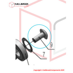 Cross flat head bolt M5x12