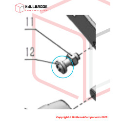 Cross pan head screw M4x16