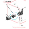 Cross countersunk head screw M2.5x5