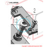 Hexagon socket screw with cap head M5x14