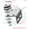 Guiding Roller Bracket