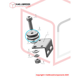 Guiding Roller With Bearing