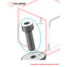 Hexagon socket cap head screw M5x16