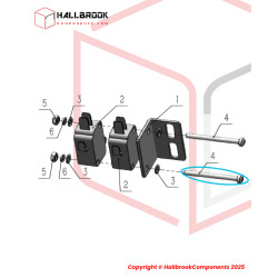 Cross pan head screw M3x30