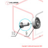 Hexagon Bolt M4x10