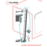 Arch frame swing arm