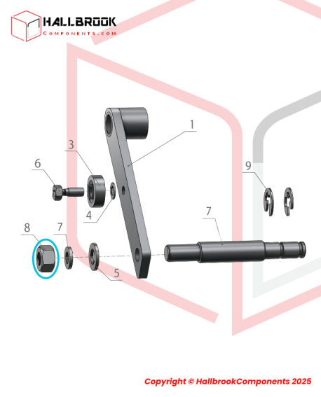 Hexagon Nut M8