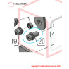 Hexagon socket cap head screw M4X10