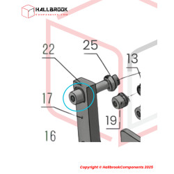Hexagon socket cap head screw M4x20