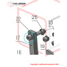 Hexagon socket cap head screw M4x20