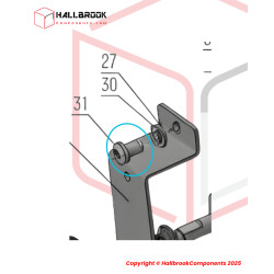 Cross pan head screw M4X8