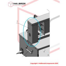 Left arch frame cover
