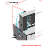 Left arch frame cover