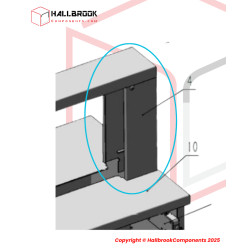 Right arch frame cover