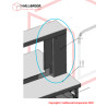 Right arch frame cover