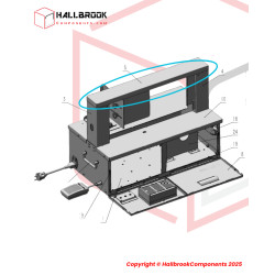 Top arch frame cover