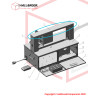 Top arch frame cover
