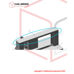 Top arch frame cover