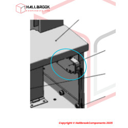 Door safety switch bracket
