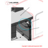 Door safety switch bracket