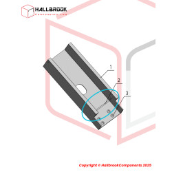 Left Arch frame cover C