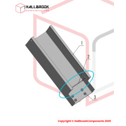 Right Arch frame cover C