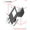 Cross pan head screw M4x6