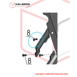 Cross pan head screw M4x6