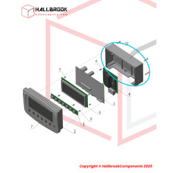Control box rear cover