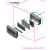 Control box rear cover