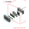 Control box front panel