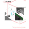 Cross pan head screw M3*8