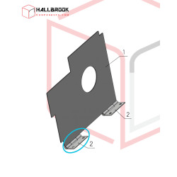 Hing-hole distance 36